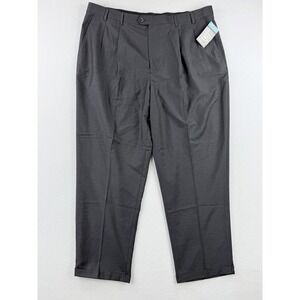 Geoffrey Beene Banker's Collection Wrinkle Resist Dress Pants 46x32